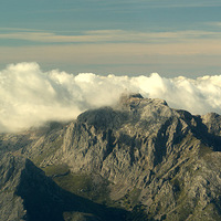 Buy canvas prints of Mallorca Mountains Puig Major by Peter F Hunt