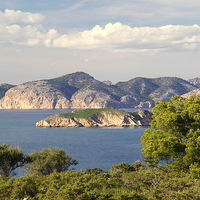 Buy canvas prints of Mallorca Coast Spain by Peter F Hunt