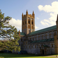 Buy canvas prints of Buckfast Abbey by Peter F Hunt