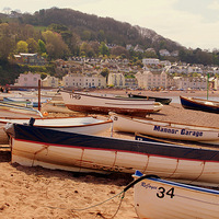 Buy canvas prints of Teignmouth and Shaldon Devon by Peter F Hunt