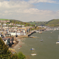 Buy canvas prints of Dartmouth And The River Dart by Peter F Hunt