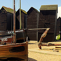 Buy canvas prints of Hastings Old Town by Peter F Hunt