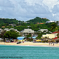 Buy canvas prints of Le Gros Islet by Peter F Hunt