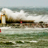 Buy canvas prints of The Sea Can Be Ferocious by Peter F Hunt