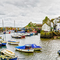Buy canvas prints of The Old Harbour by Peter F Hunt