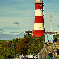 Buy canvas prints of Smeaton's Tower Plymouth by Peter F Hunt