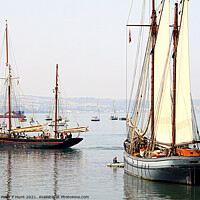 Buy canvas prints of Brixham Leader And Irene  by Peter F Hunt