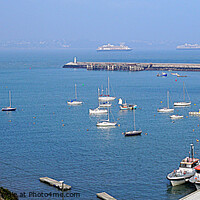 Buy canvas prints of Torbay From Brixham by Peter F Hunt