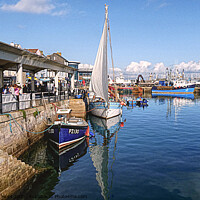Buy canvas prints of Calm Harbour by Peter F Hunt