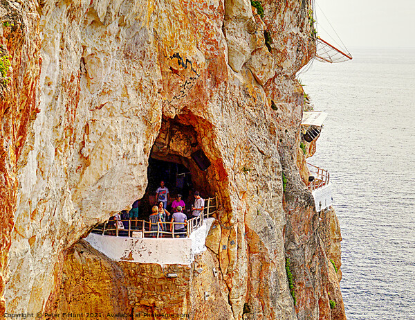 Menorca Amazing Caves Picture Board by Peter F Hunt