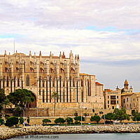 Buy canvas prints of Mallorca Palma Cathedral by Peter F Hunt