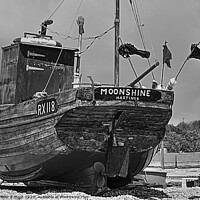 Buy canvas prints of High And Dry At Hastings by Peter F Hunt