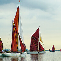 Buy canvas prints of Sailing Home by Peter F Hunt