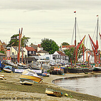 Buy canvas prints of Maldon The Hythe Essex by Peter F Hunt