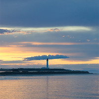 Buy canvas prints of Lighthouse in Lossiemouth by Lloyd Fudge