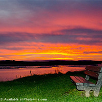 Buy canvas prints of sunrise in lossiemouth by Lloyd Fudge