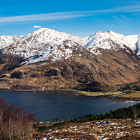 Buy canvas prints of The Five Sisters of Kintail by David Brown