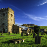 Buy canvas prints of St Oswald by Steven Purcell
