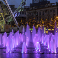 Buy canvas prints of Piccadilly Gardens by Steven Purcell