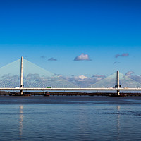 Buy canvas prints of Mersey Gateway by Steven Purcell