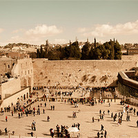 Buy canvas prints of Western Wall by Andrey Glaz