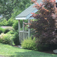 Buy canvas prints of The Covered Porch by Pics by Jody Adams