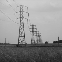 Buy canvas prints of Electrical Towers by Pics by Jody Adams