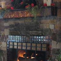 Buy canvas prints of Fireplace by Pics by Jody Adams
