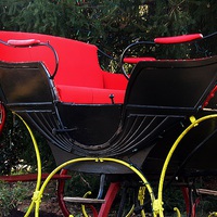 Buy canvas prints of Sleigh by Pics by Jody Adams