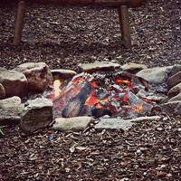 Buy canvas prints of Campfire by Pics by Jody Adams