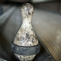 Buy canvas prints of Bowling Pin by Jessica Berlin