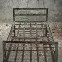 Buy canvas prints of Prison Bed by Jessica Berlin