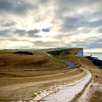 Buy canvas prints of Cliffs edge by Colin Richards