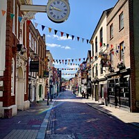 Buy canvas prints of Rochester High Street by Colin Richards