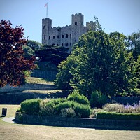 Buy canvas prints of Rochester Castle  by Colin Richards