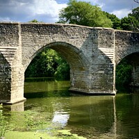 Buy canvas prints of Bridge arch by Colin Richards
