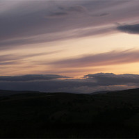 Buy canvas prints of Sunset over the Moors by Susan Mundell