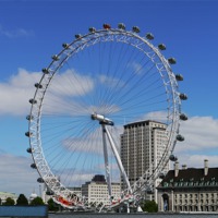 Buy canvas prints of London Eye by Susan Mundell