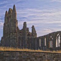 Buy canvas prints of whitby abbey by Robert Bennett