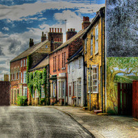 Buy canvas prints of Yesteryear Street by Michael Braham