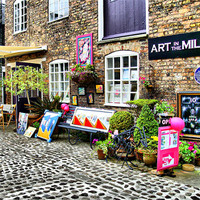 Buy canvas prints of Art In The Mill by Michael Braham