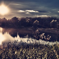 Buy canvas prints of Suns rays reflection by Aneta Borecka