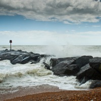 Buy canvas prints of folkestone seafront by Greg White