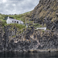 Buy canvas prints of The Fisherman's Cottage by Peter Lennon
