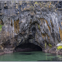 Buy canvas prints of Carrickarede Caves by Peter Lennon