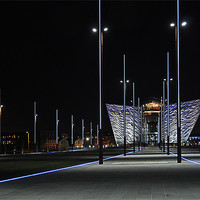 Buy canvas prints of Titanic Belfast by Peter Lennon