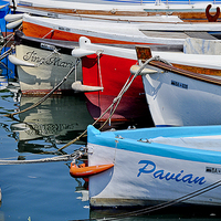 Buy canvas prints of In Safe Harbour by Peter Lennon