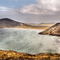 Buy canvas prints of Tra Na Rossan View by Peter Lennon