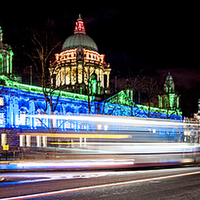 Buy canvas prints of City Hall Time Lapse by Peter Lennon