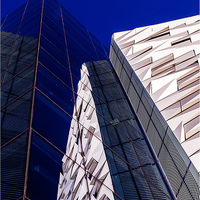 Buy canvas prints of  Converging Reflections by Peter Lennon